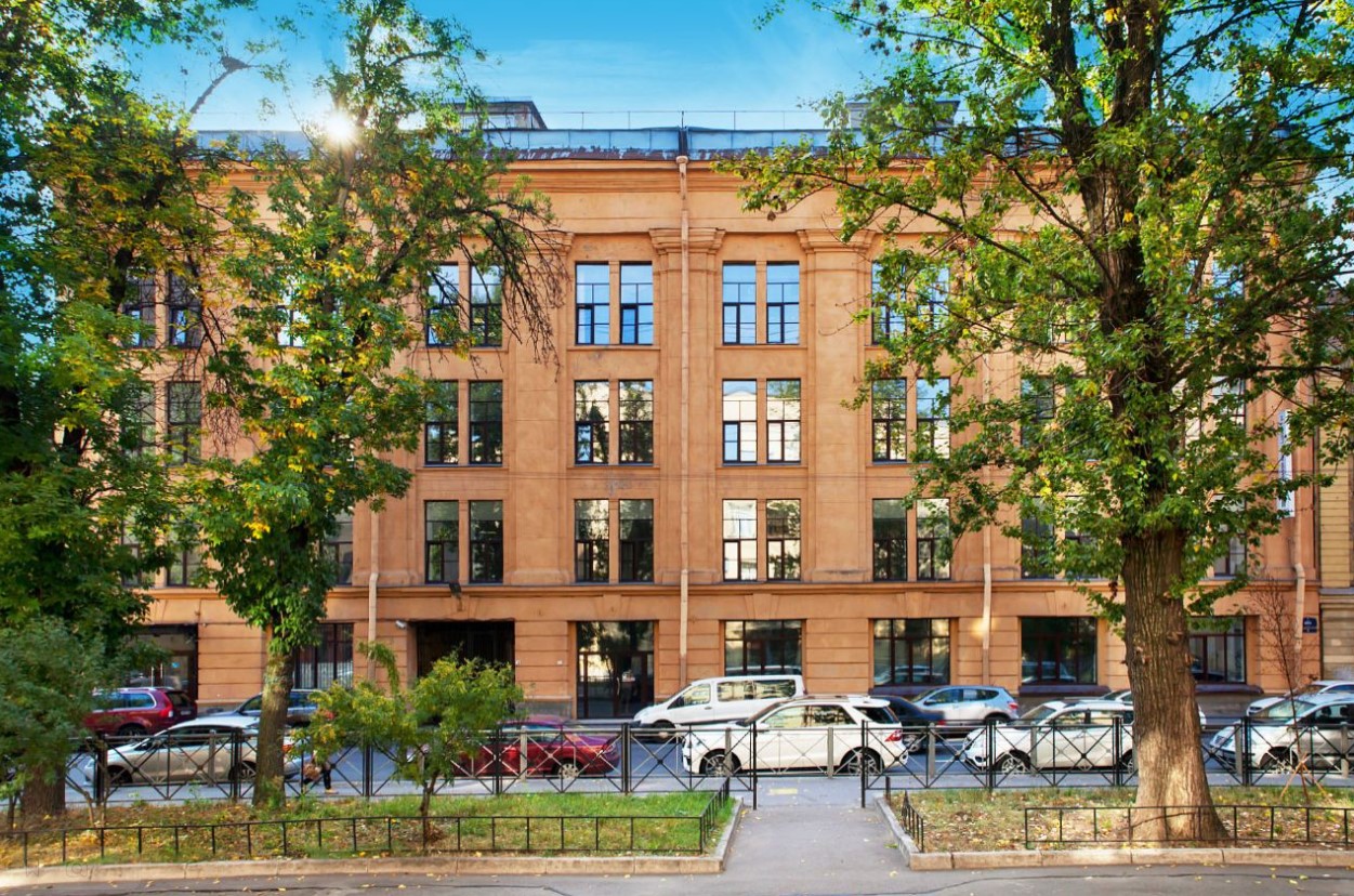 фасад дома, здание по адресу г Санкт-Петербург, ул Мира, д 3 